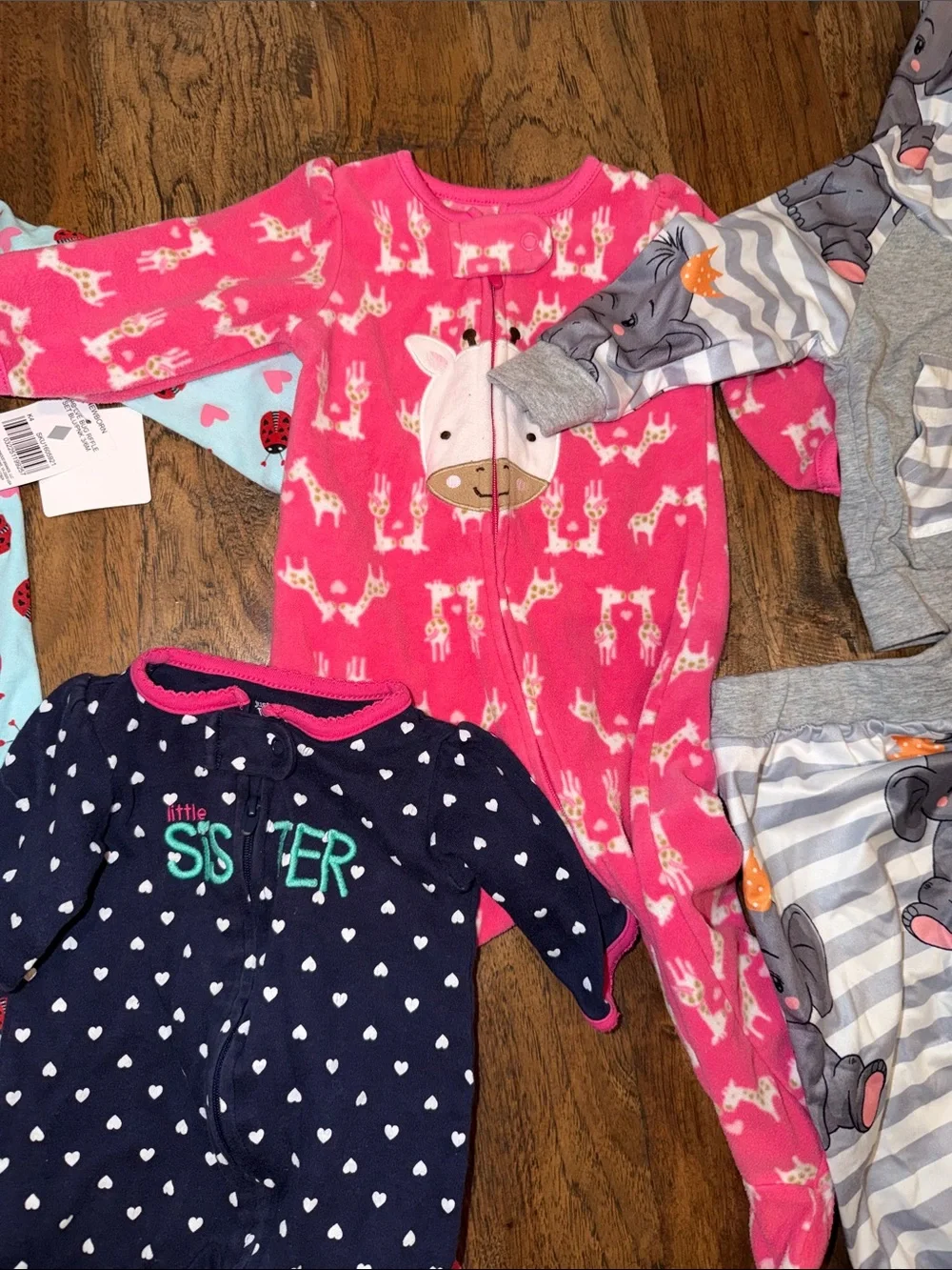 Mixed Pack of Baby Girls 3-6 Months